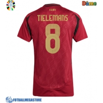 Fotballdrakt Dame Belgia Youri Tielemans #8 Hjemmedrakt EM 2024 Kortermet